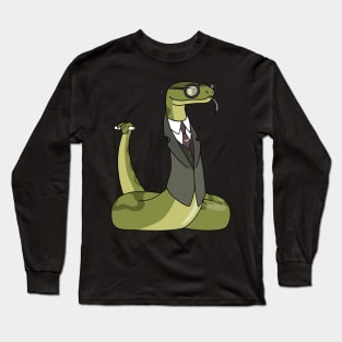 Educated Snake Long Sleeve T-Shirt